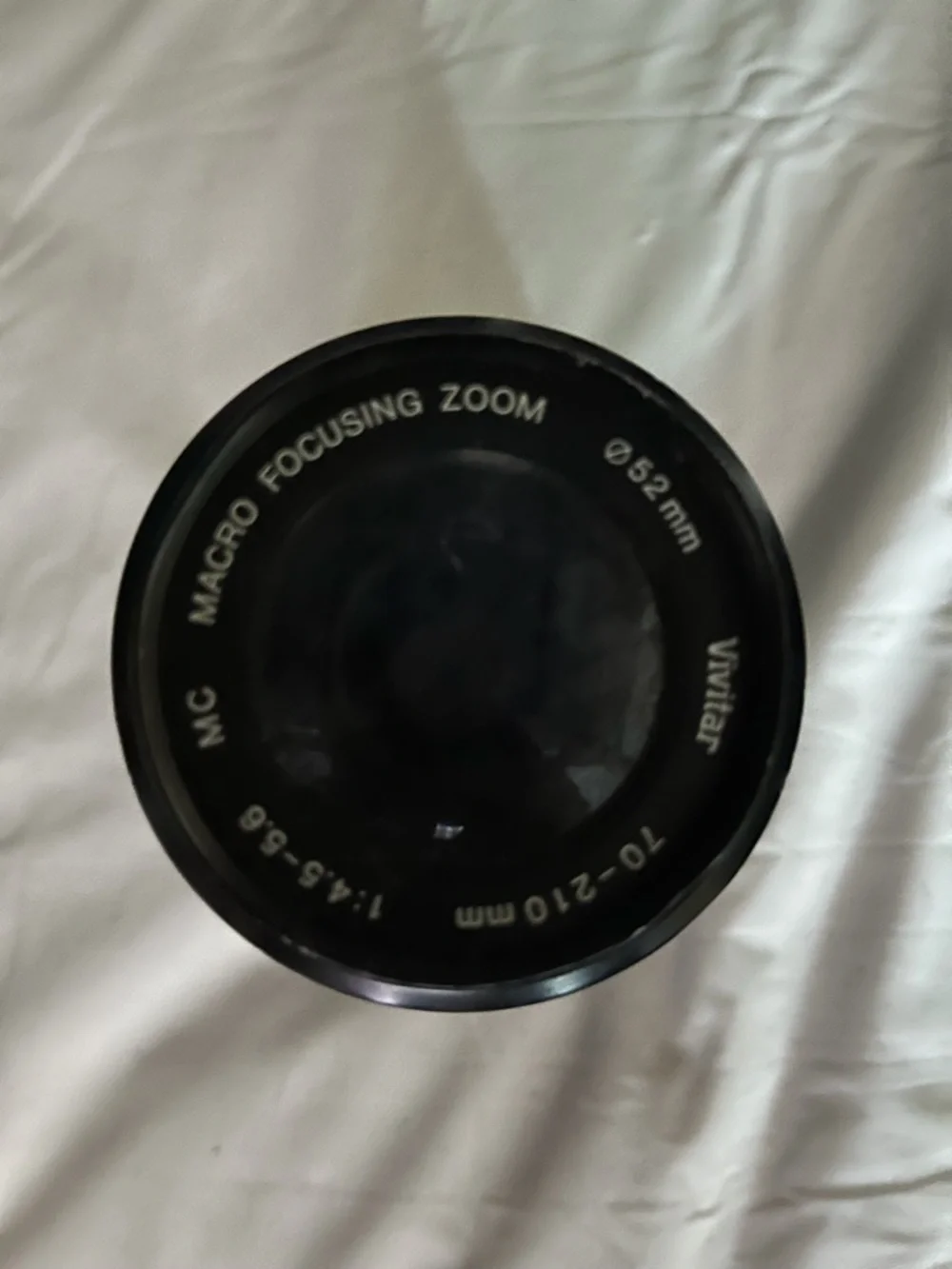 Vivitar 70-210mm Macro Focusing Zoom Lens - Black